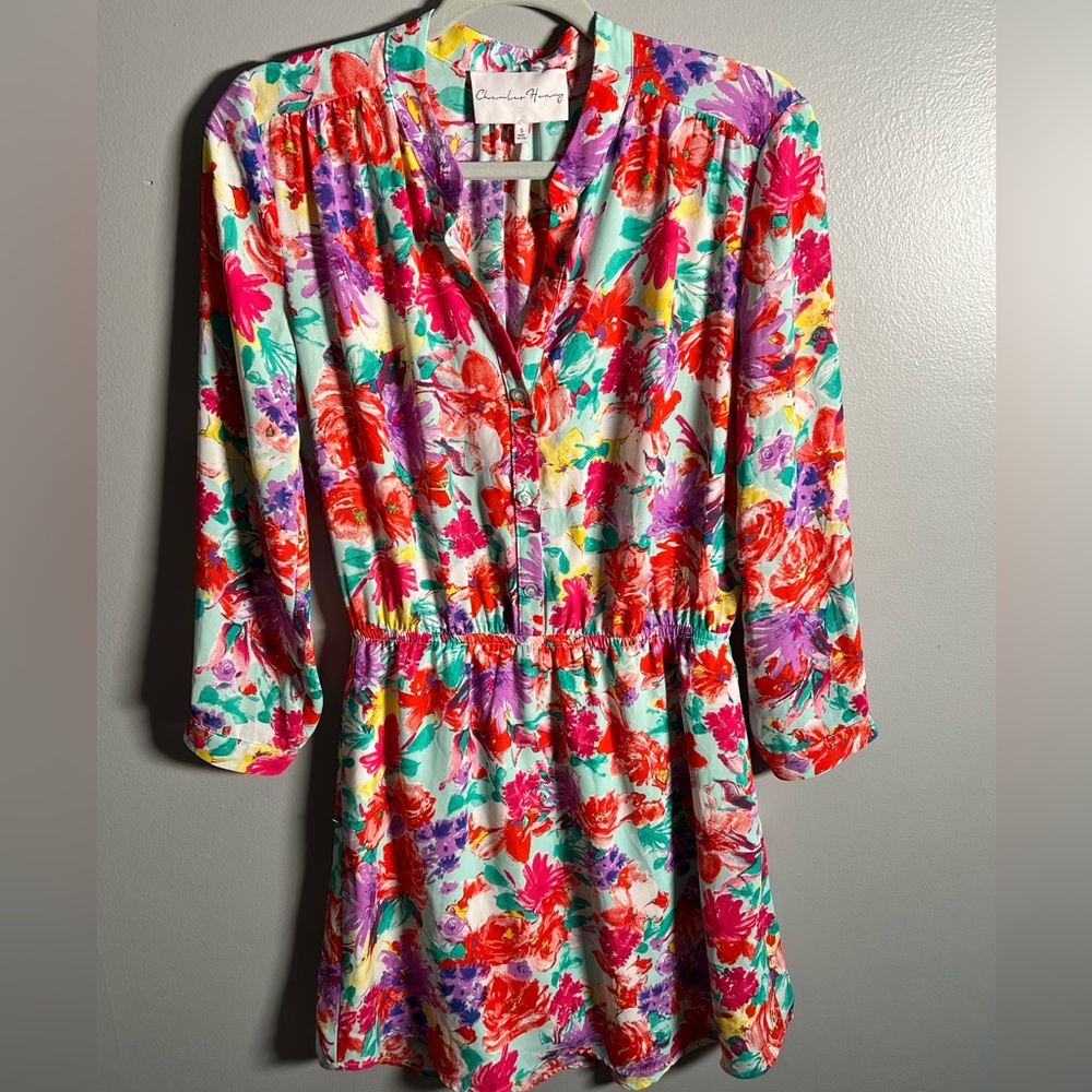 Charles Henry Beautiful Floral Dress- Small